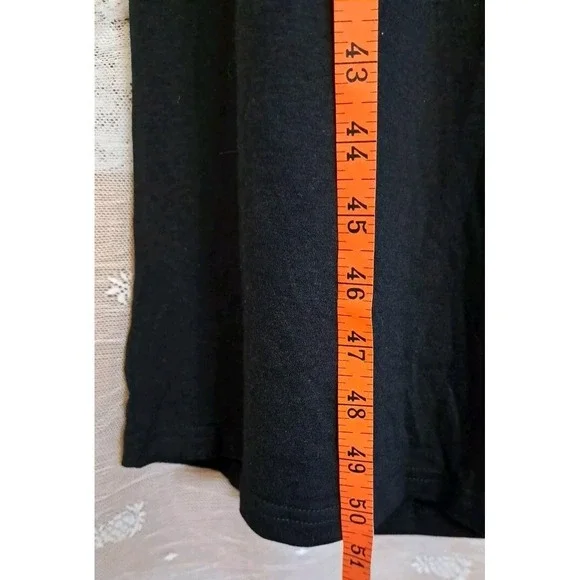 Women's Jumpsuit Lg Black Short Sleeve Casual V Neck Elastic Waist Wide Leg NWT - Picture 6 of 13